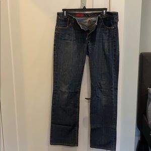 AG Mid rise boot cut jeans